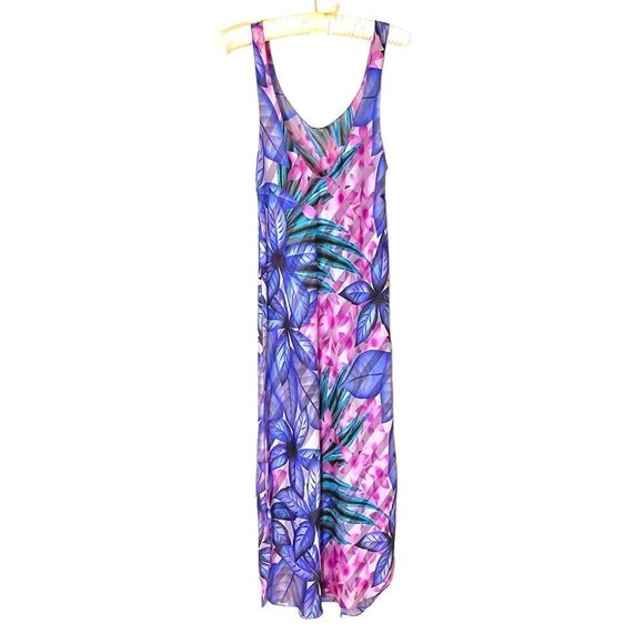 Jayre Tropical Print Nightgown Slip - Picture 5 of 8